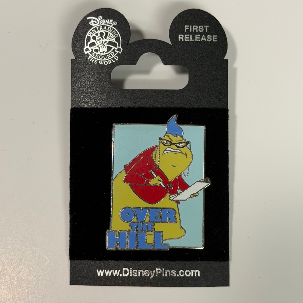 Disney Monsters Inc Roz Over The Hill Pin 2009 First Release PP 68278 New Card